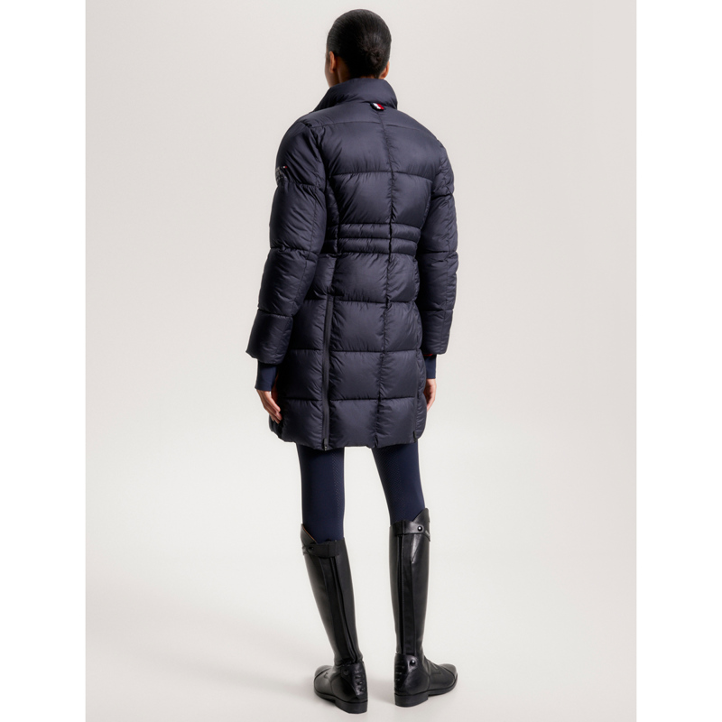 Tommy Hilfiger Women's Long Coach Jacket - Desert Sky-5